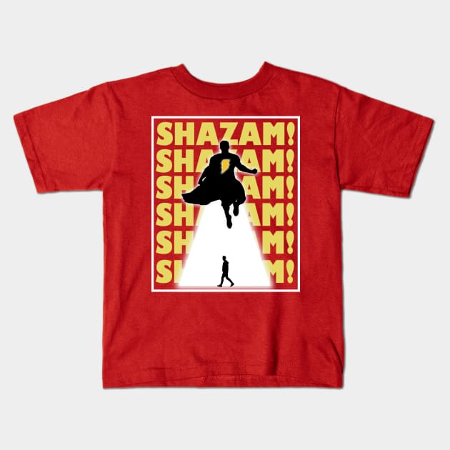 Shazam The Champion Kids T-Shirt by ComicBook Clique